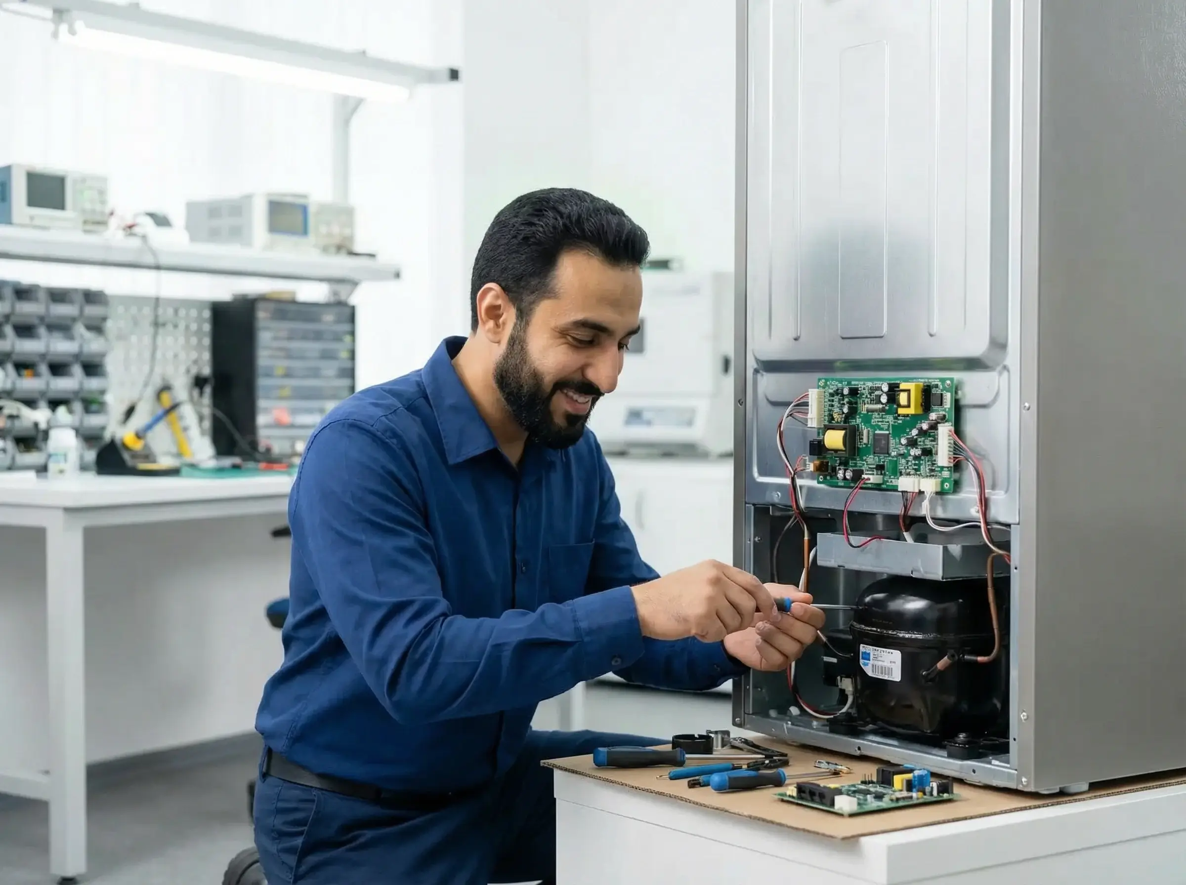 خدمة صيانة عملية تبدأ من أول تواصل